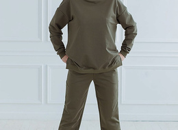 Костюм с брюками "Агапэ" арт. 3035 цв. хаки